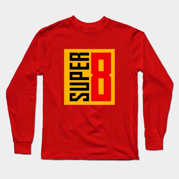 Super8 Long Sleeve T-Shirt by WayBack